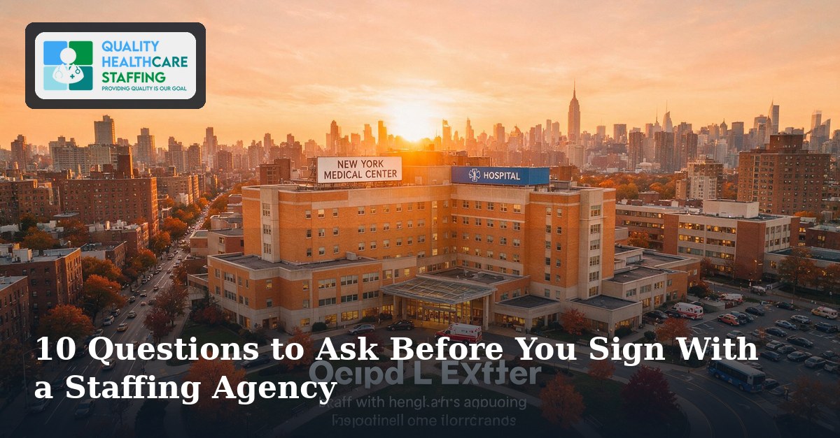 10 Questions to Ask Before You Sign With a Staffing Agency