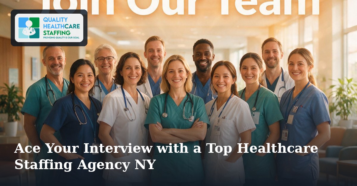 Ace Your Interview with a Top Healthcare Staffing Agency NY