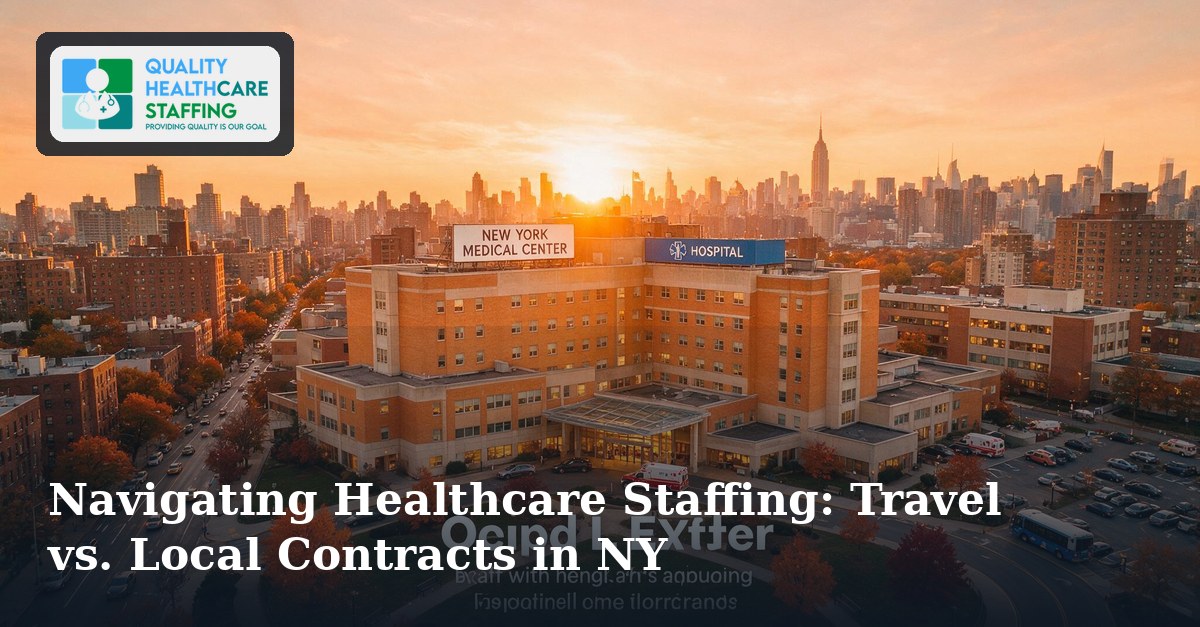 Navigating Healthcare Staffing: Travel vs. Local Contracts in NY