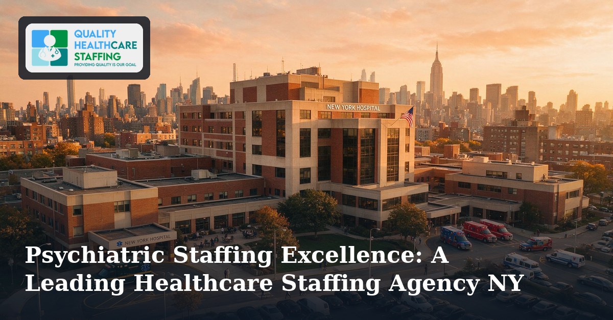 Psychiatric Staffing Excellence: A Leading Healthcare Staffing Agency NY